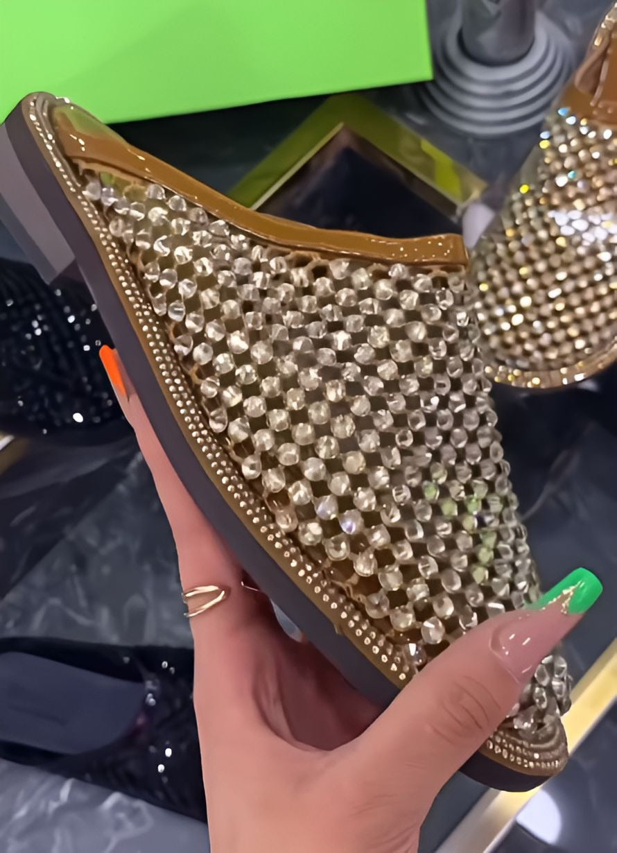 Super Shiny Rhinestone Sandals