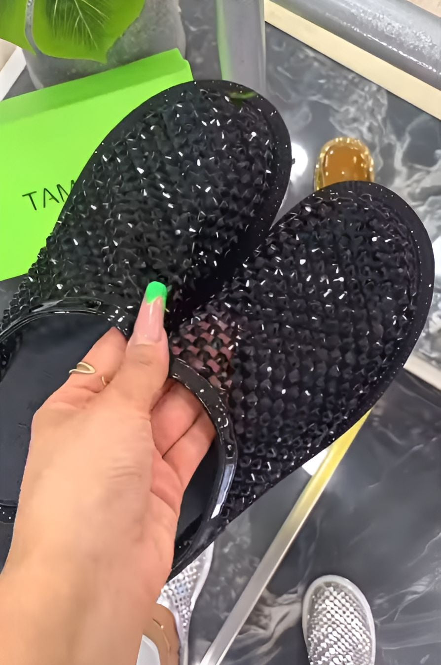 Super Shiny Rhinestone Sandals