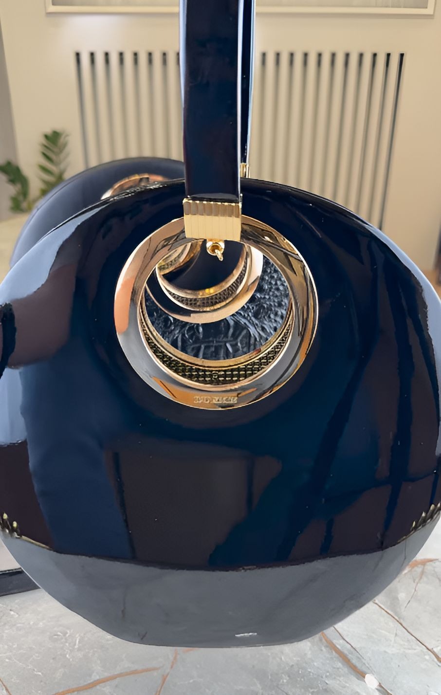Elegant Black Hardshell Bag
