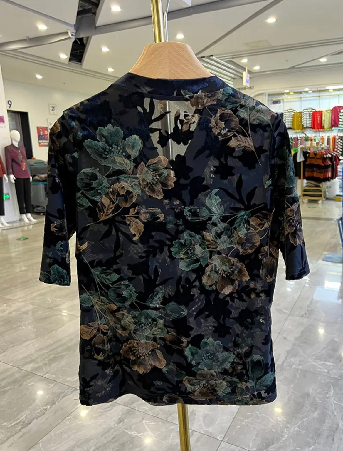 Summer V-neck Rhinestone Thin Top