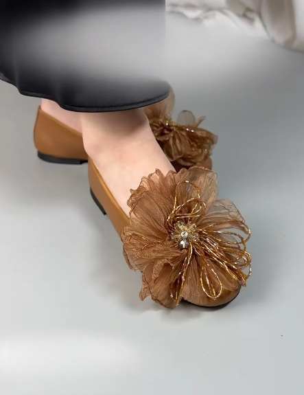 3D Large Flower Women Shoes