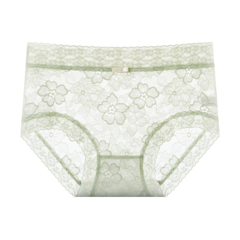 Summer Ultra-thin Flower Lace Panties