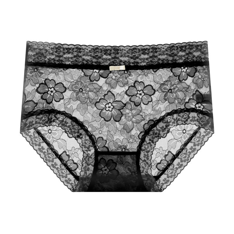 Summer Ultra-thin Flower Lace Panties