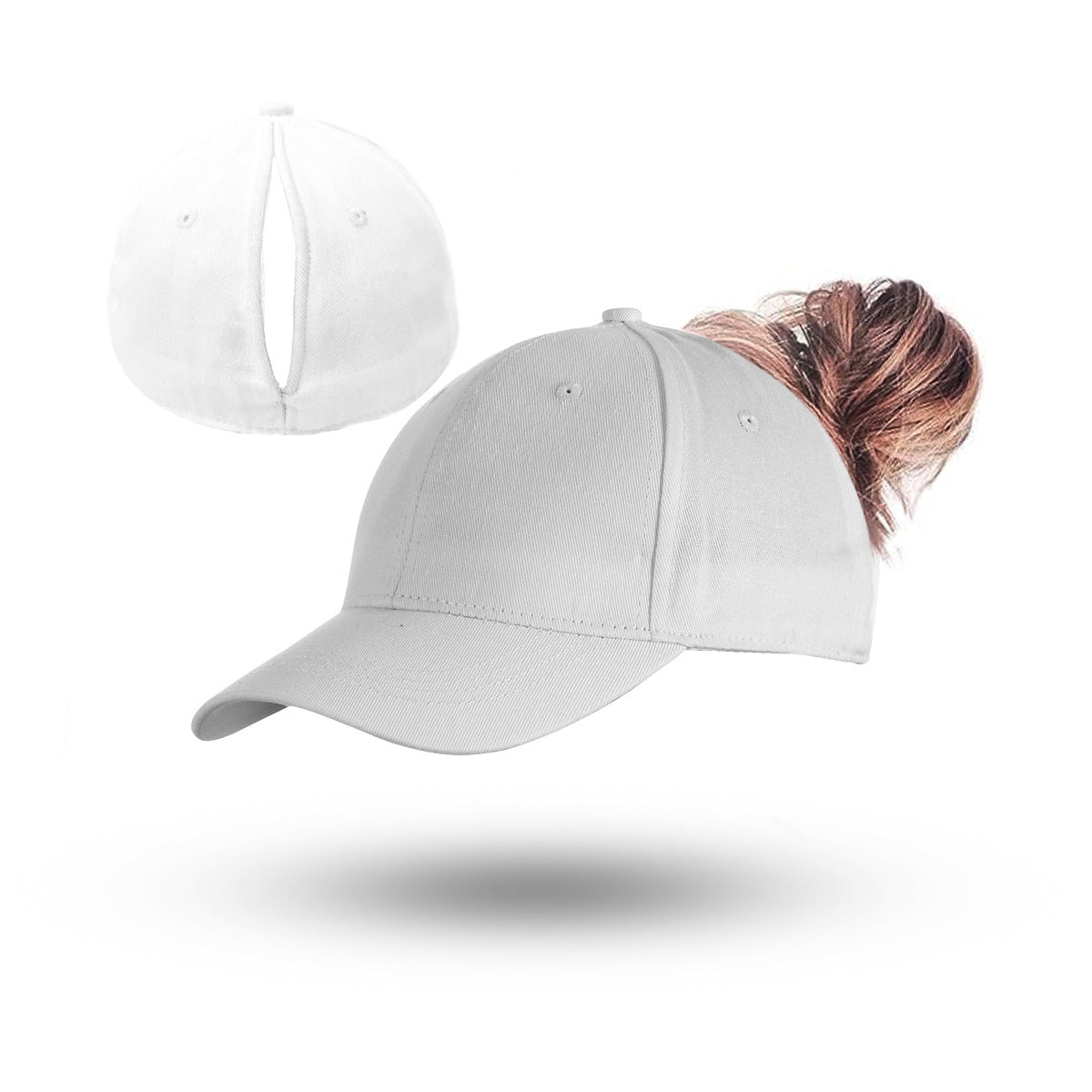 Women's Ponytail Magnetic Hat