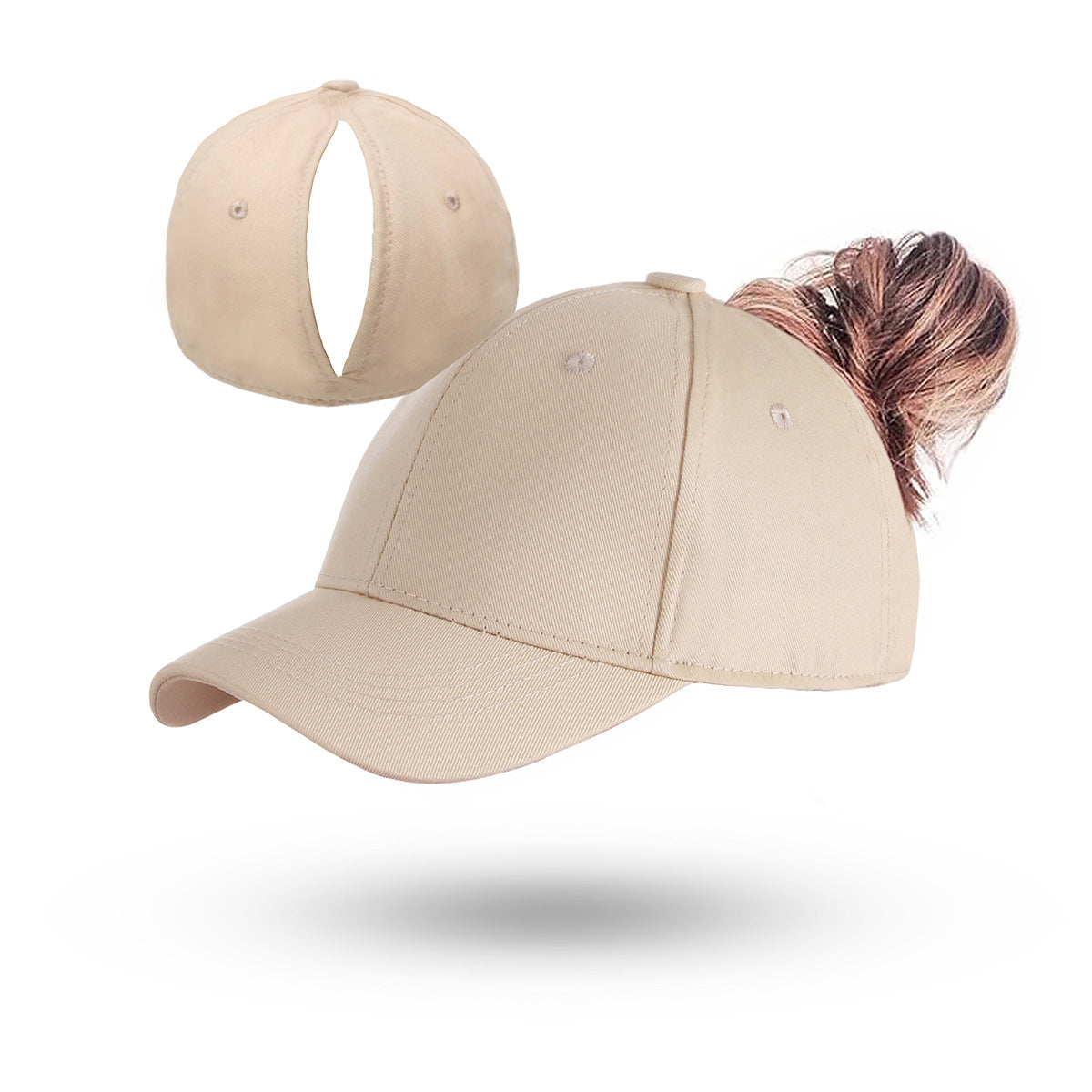Women's Ponytail Magnetic Hat