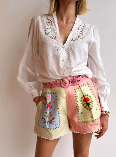 Printed Casual Shirt & Shorts Set