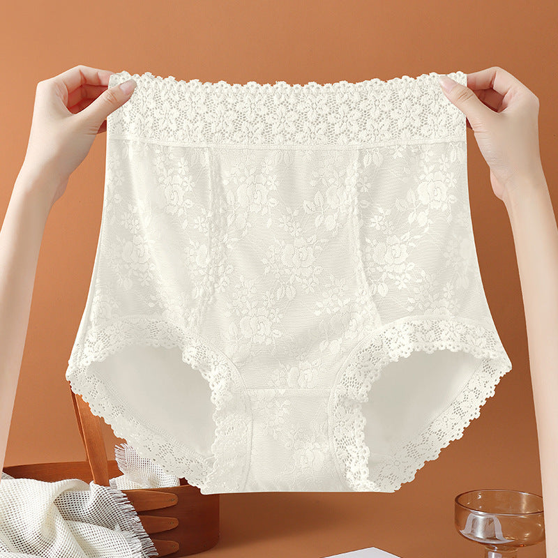 Plus Size Rose Lace Panties