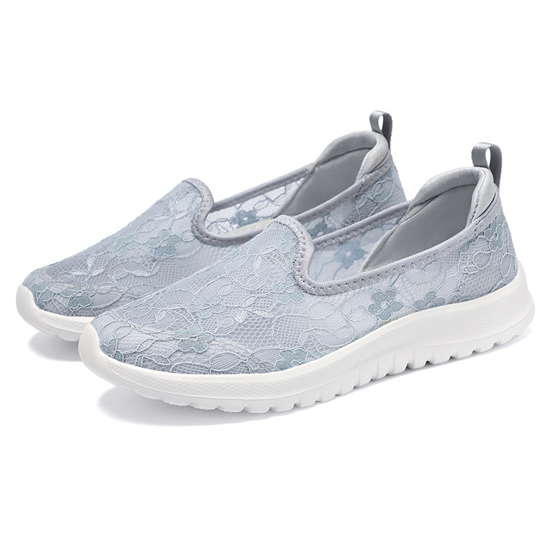 Lace Breathable & Comfortable Women Shoes