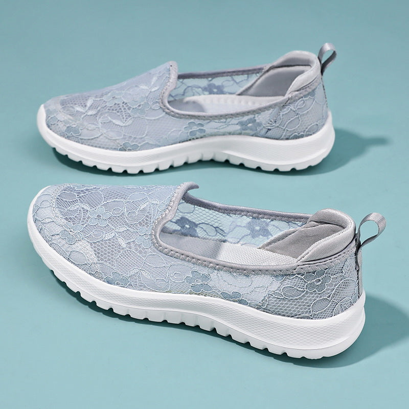 Lace Breathable & Comfortable Women Shoes