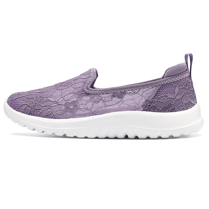 Lace Breathable & Comfortable Women Shoes