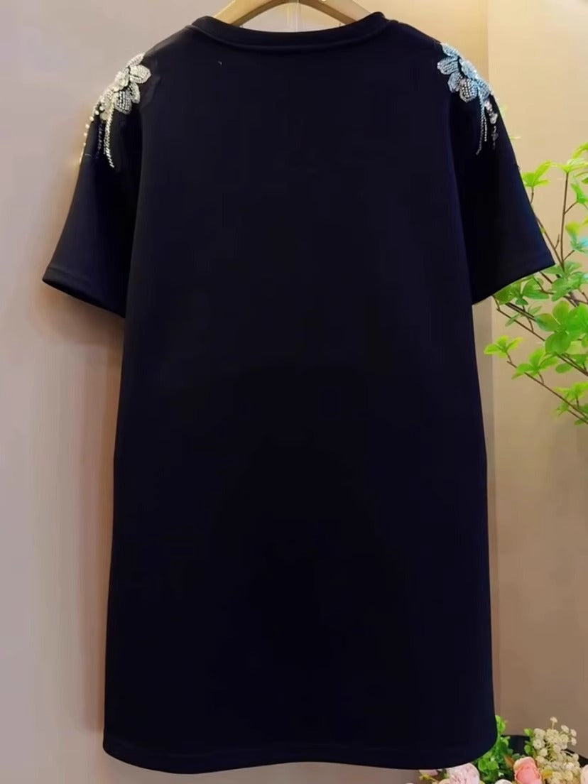 Plus Size Sequin T-shirt