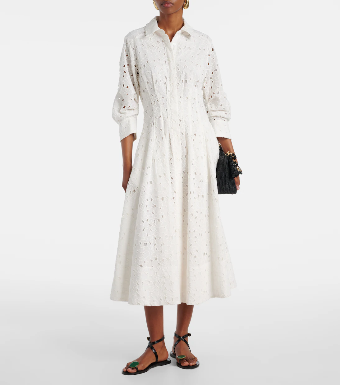 White Lace Long Dress