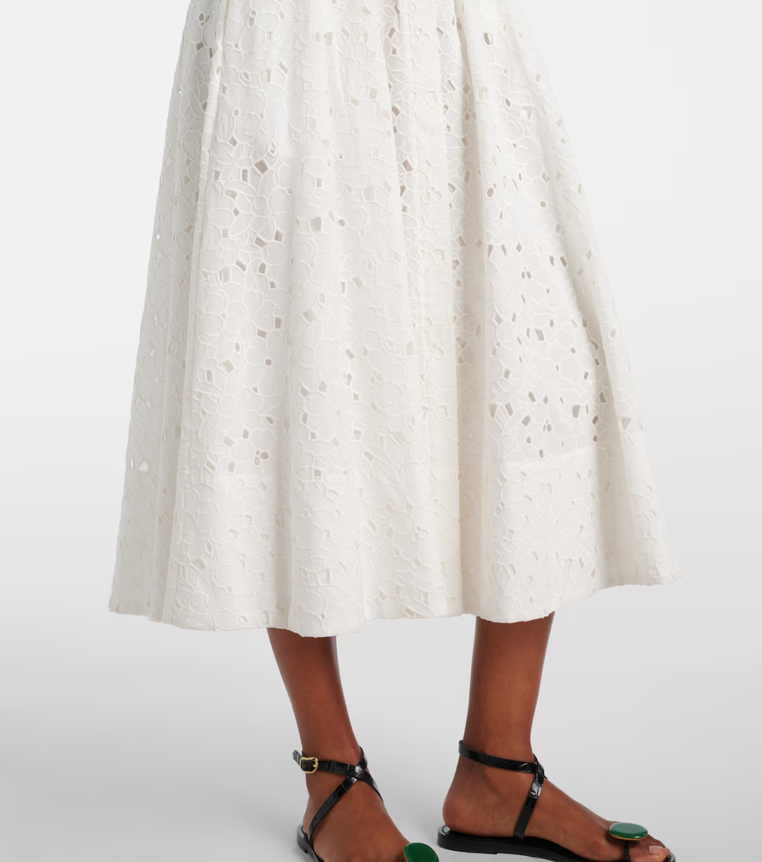 White Lace Long Dress