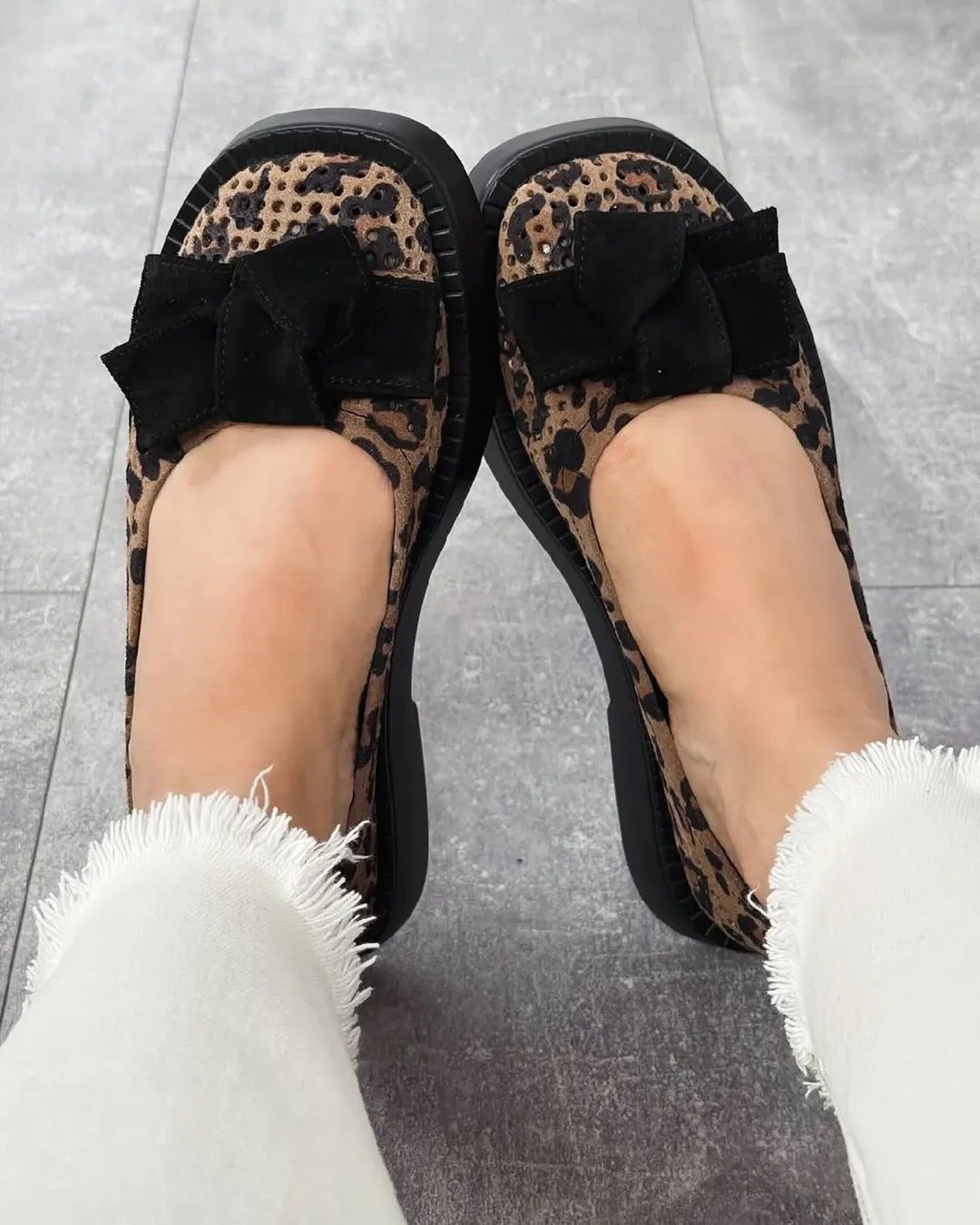 Bow Breathable & Comfortable Women Shoes