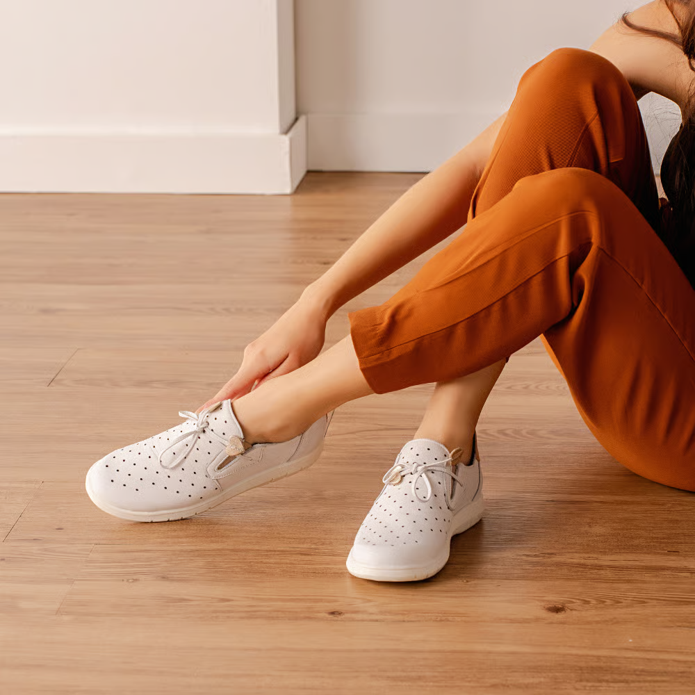 High Quality Leather Breathable Women Shoes