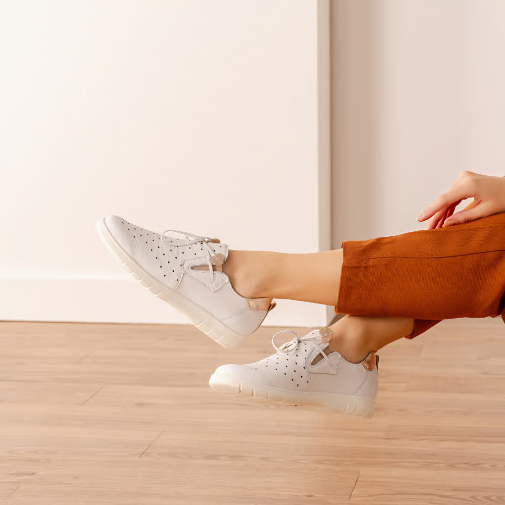 High Quality Leather Breathable Women Shoes
