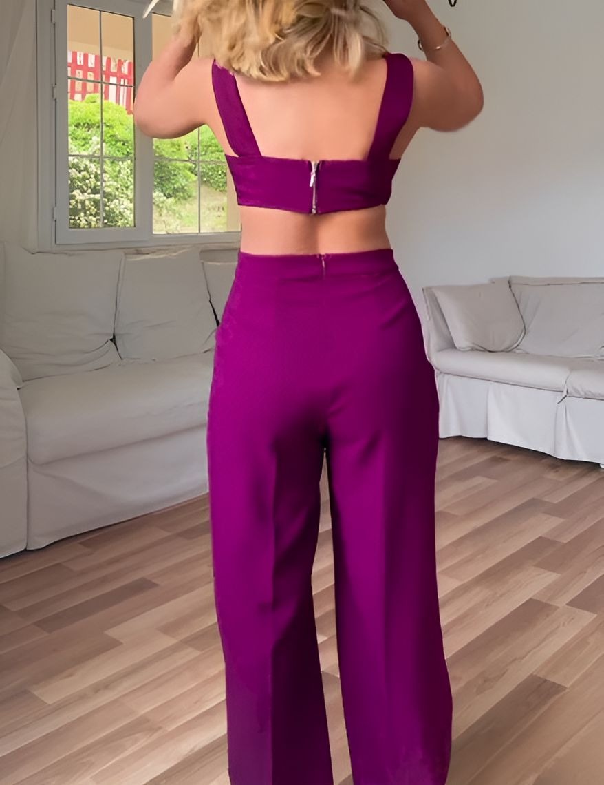 Sleeveless Casual Jumpsuit With Pockets