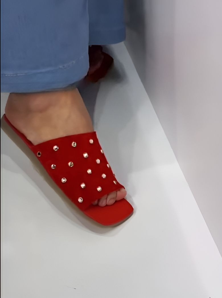 Rhinestone Comfort Slippers