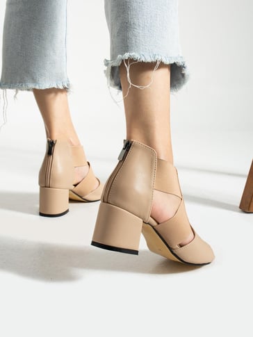 Classic Square Heel Women's Sandals