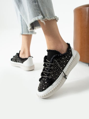 Sparkling Rhinestone Casual Women Shoes
