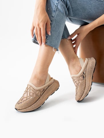 Sparkling Rhinestone Breathable Women Shoes