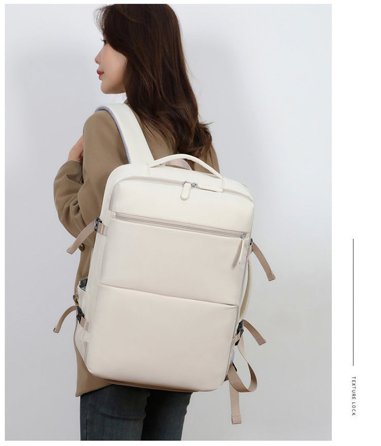 Large capacity travel commuter backpack