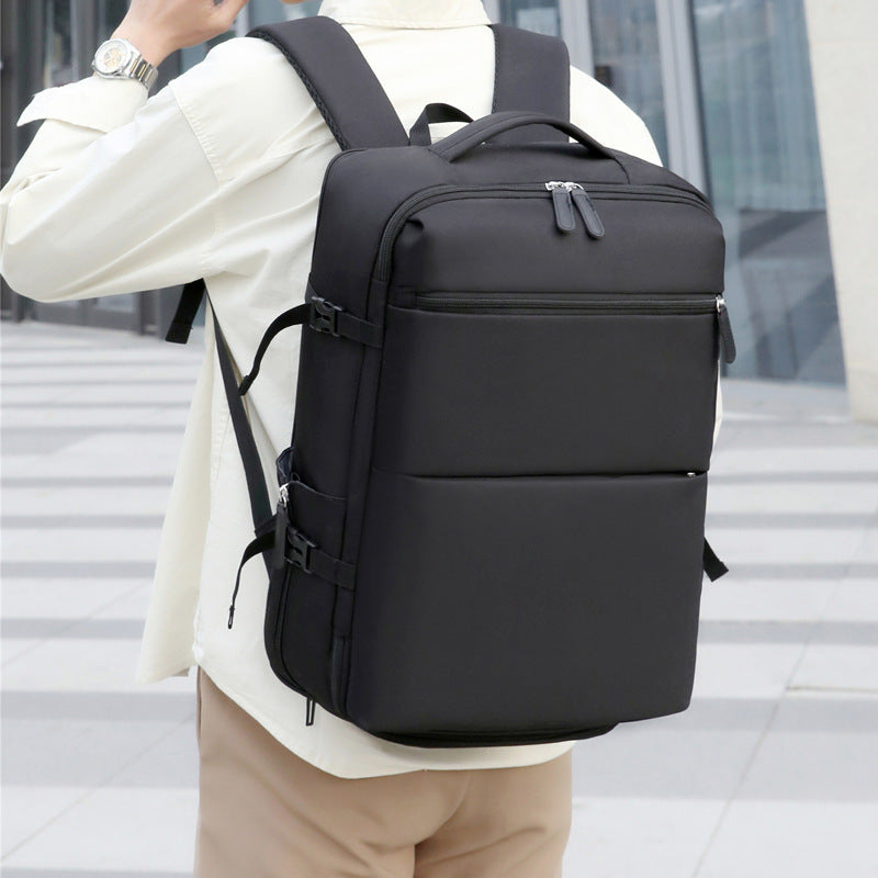 Large capacity travel commuter backpack