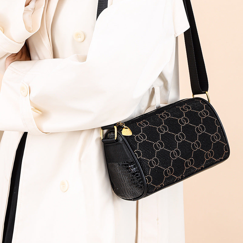 Black Versatile Texture Bag