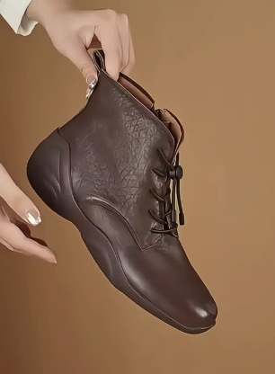 Women's Super Soft Leather Ankle Boots