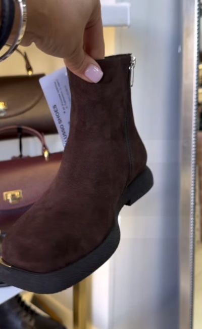 Women's Suede Comfortable Ankle Boots