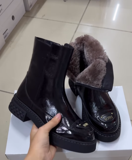 Women's Warm Leather Boots