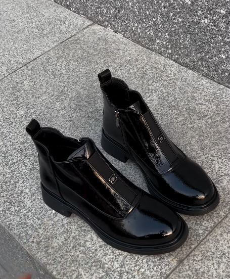 Women's Classic Soft Leather Ankle Boots