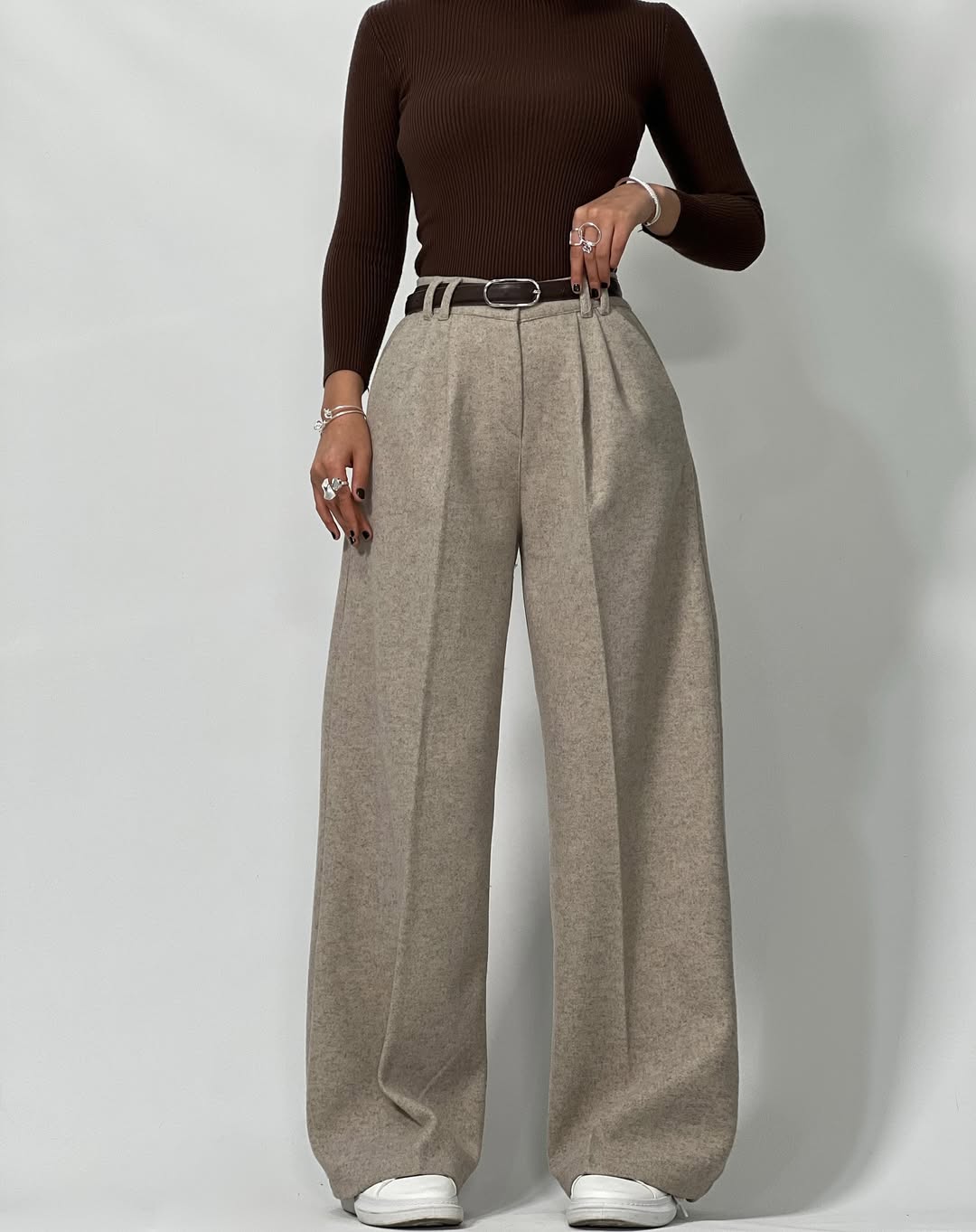 Women's Wool Bend Casual Pants