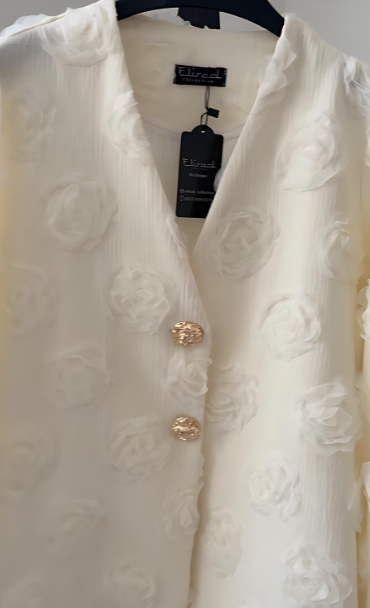 3D Flower Knitted Comfortable Cardigan Jacket