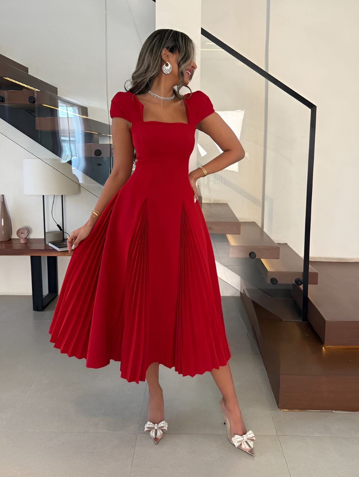 Elegant Red Dress