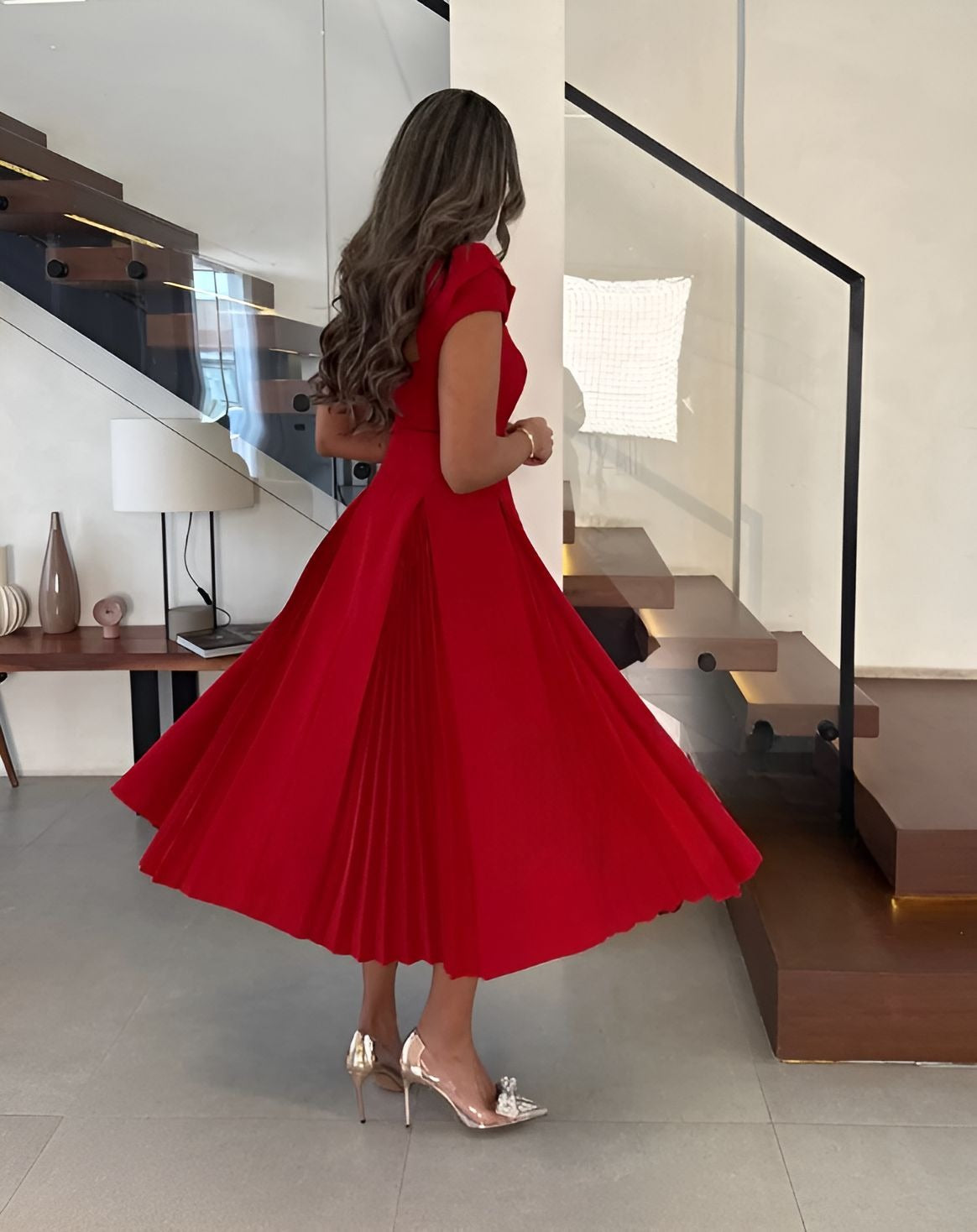 Elegant Red Dress