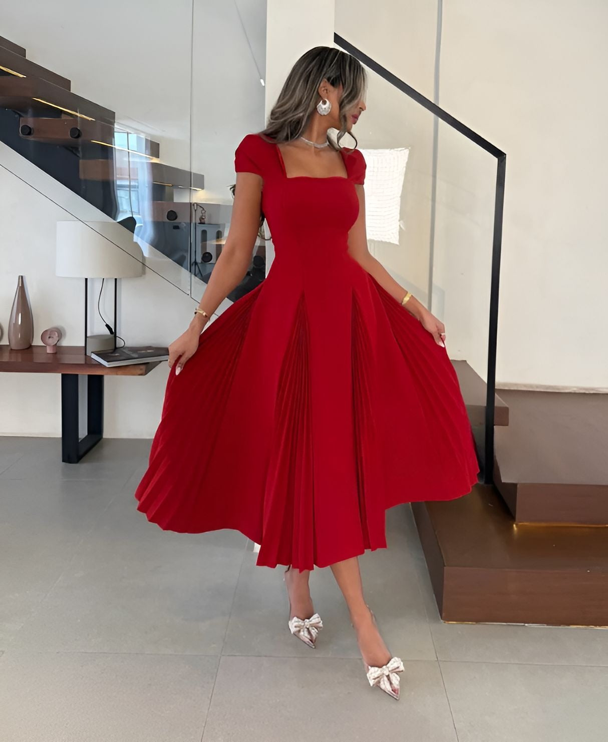 Elegant Red Dress