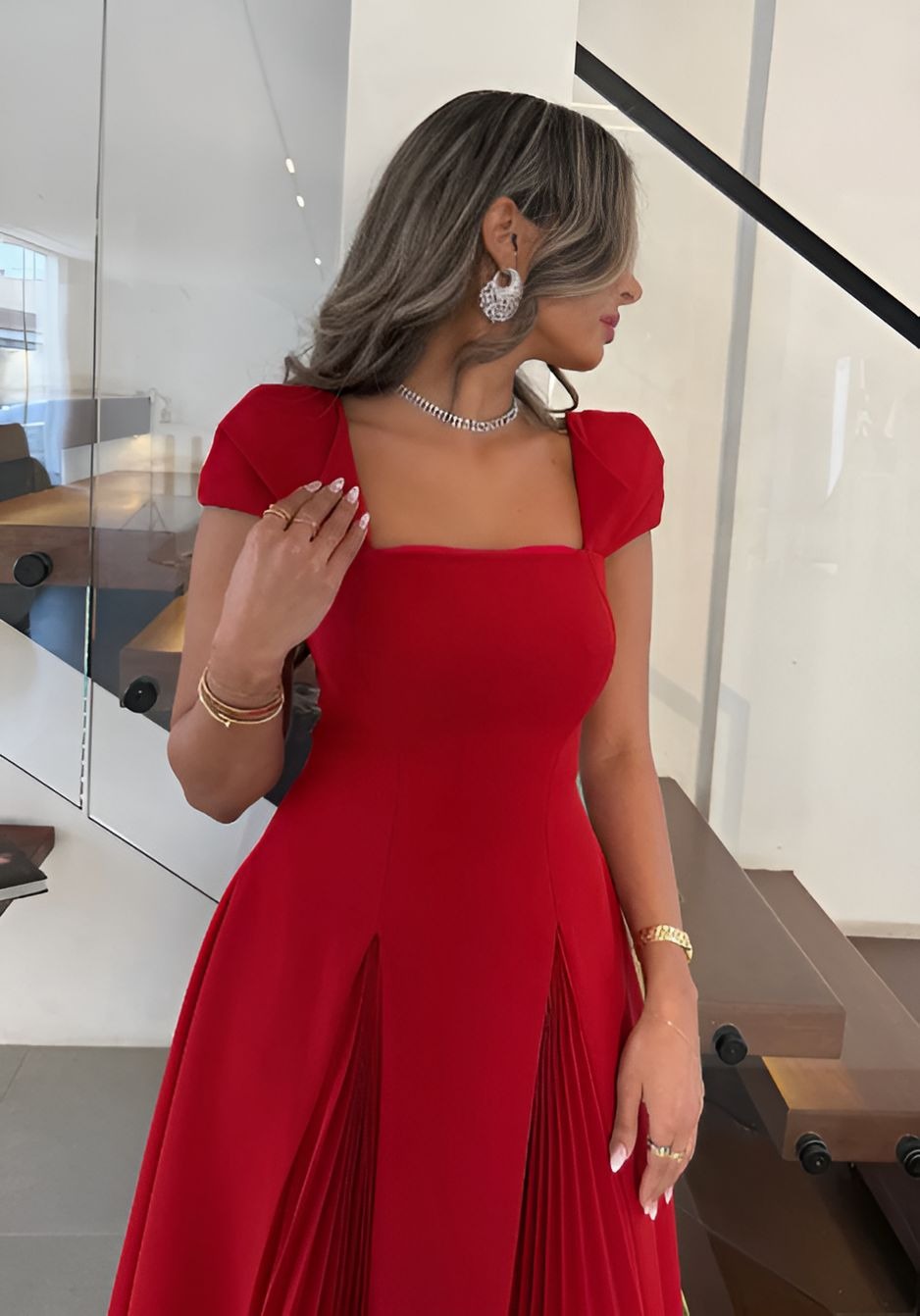 Elegant Red Dress