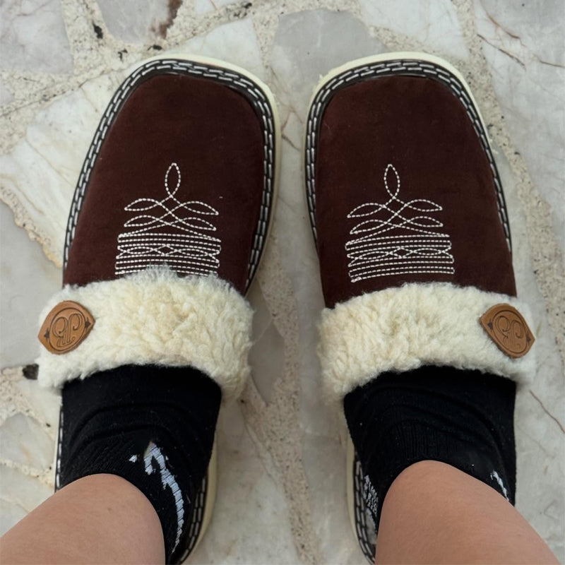 Comfortable Plush Slide Slippers