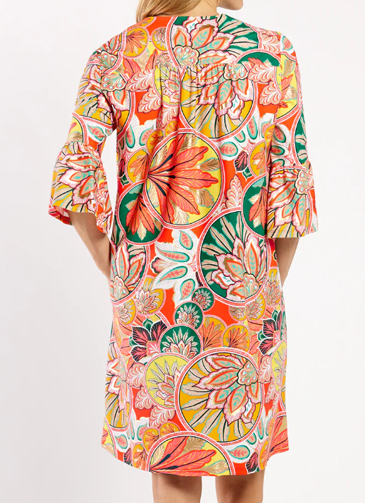 Pretty Bright Color Short Dress