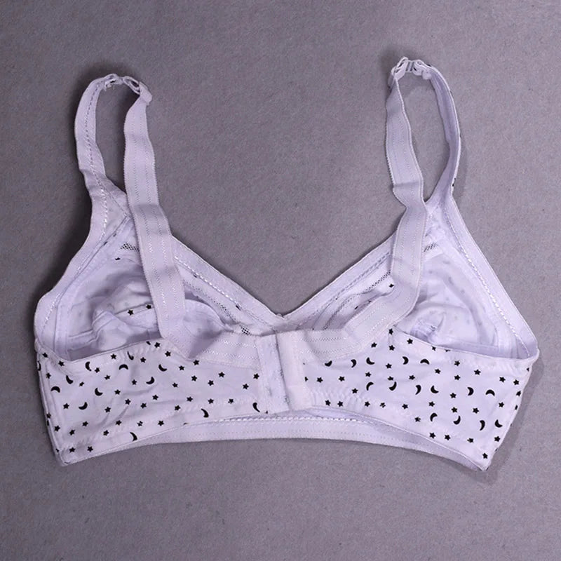 Underwells Wirefree Without Padded Soft Elastic Strap Bra