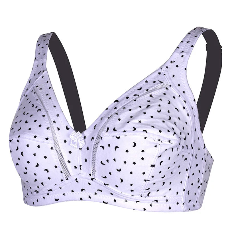 Underwells Wirefree Without Padded Soft Elastic Strap Bra