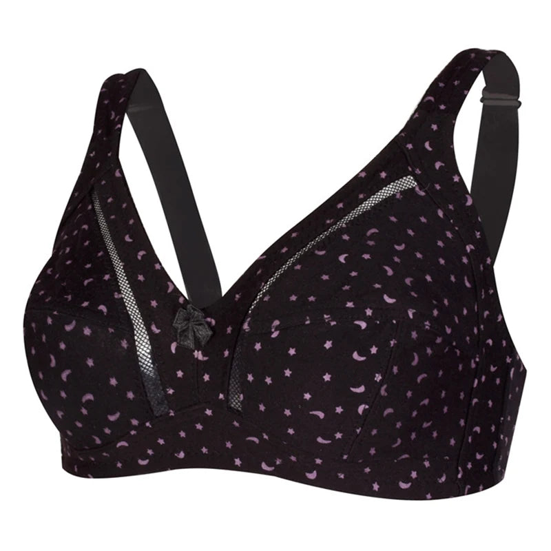 Underwells Wirefree Without Padded Soft Elastic Strap Bra