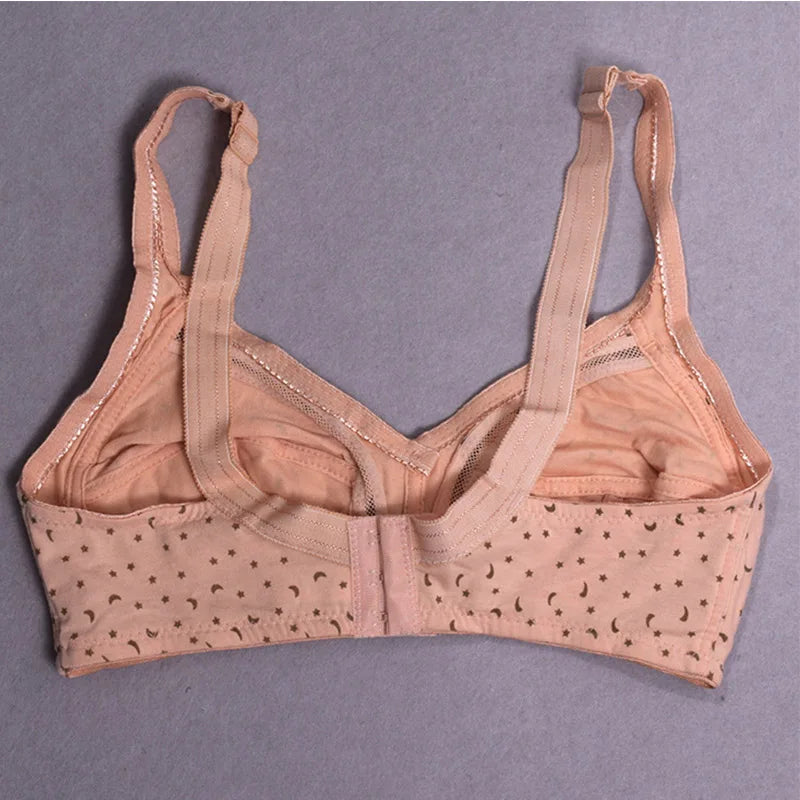 Underwells Wirefree Without Padded Soft Elastic Strap Bra