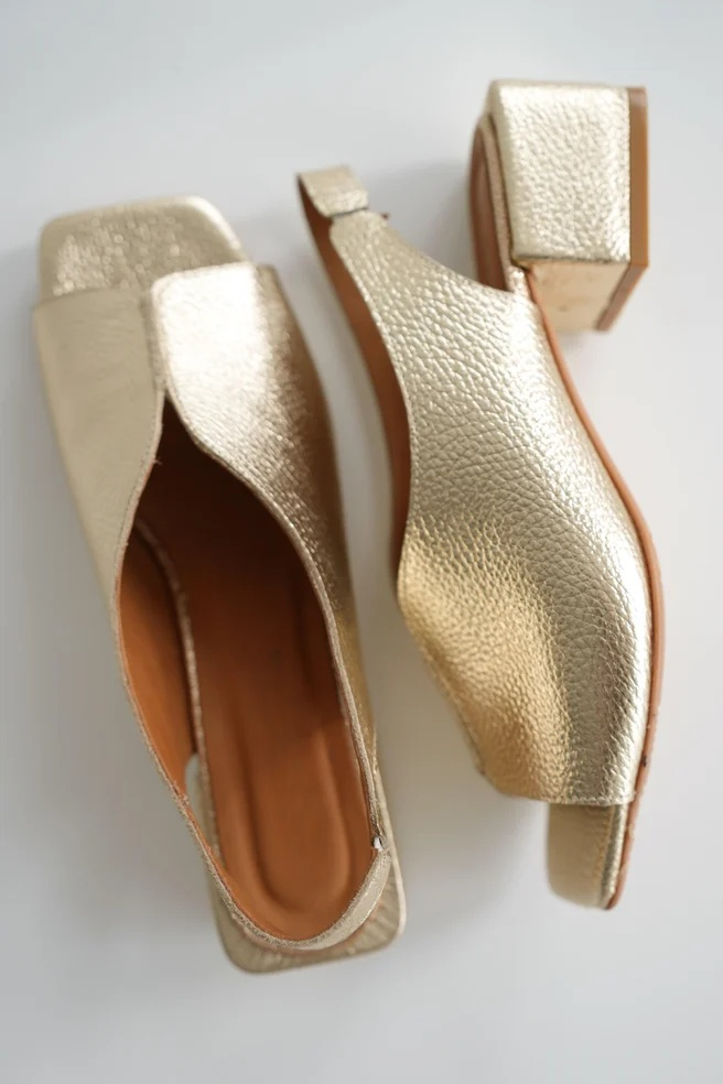 Soft Leather Open Toe Sandals