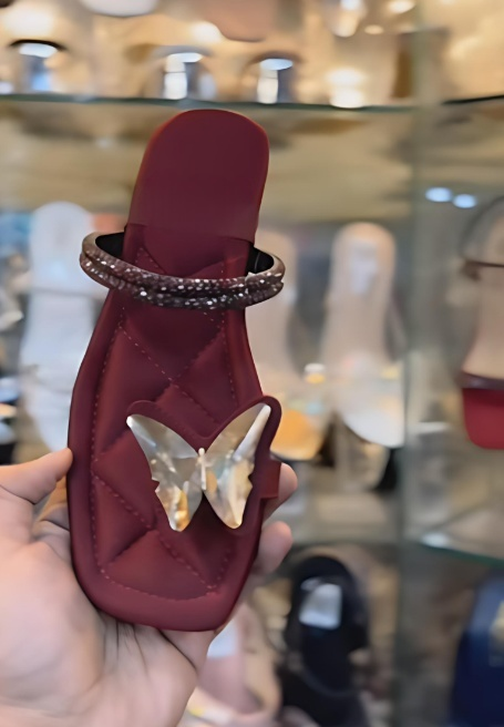 Butterfly Diamond Slippers