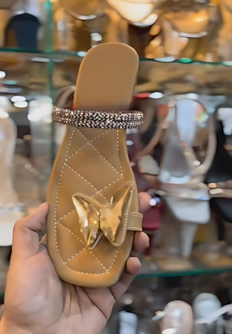 Butterfly Diamond Slippers