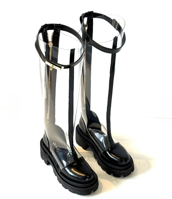 Women's Transparent Platform Fashion Boots