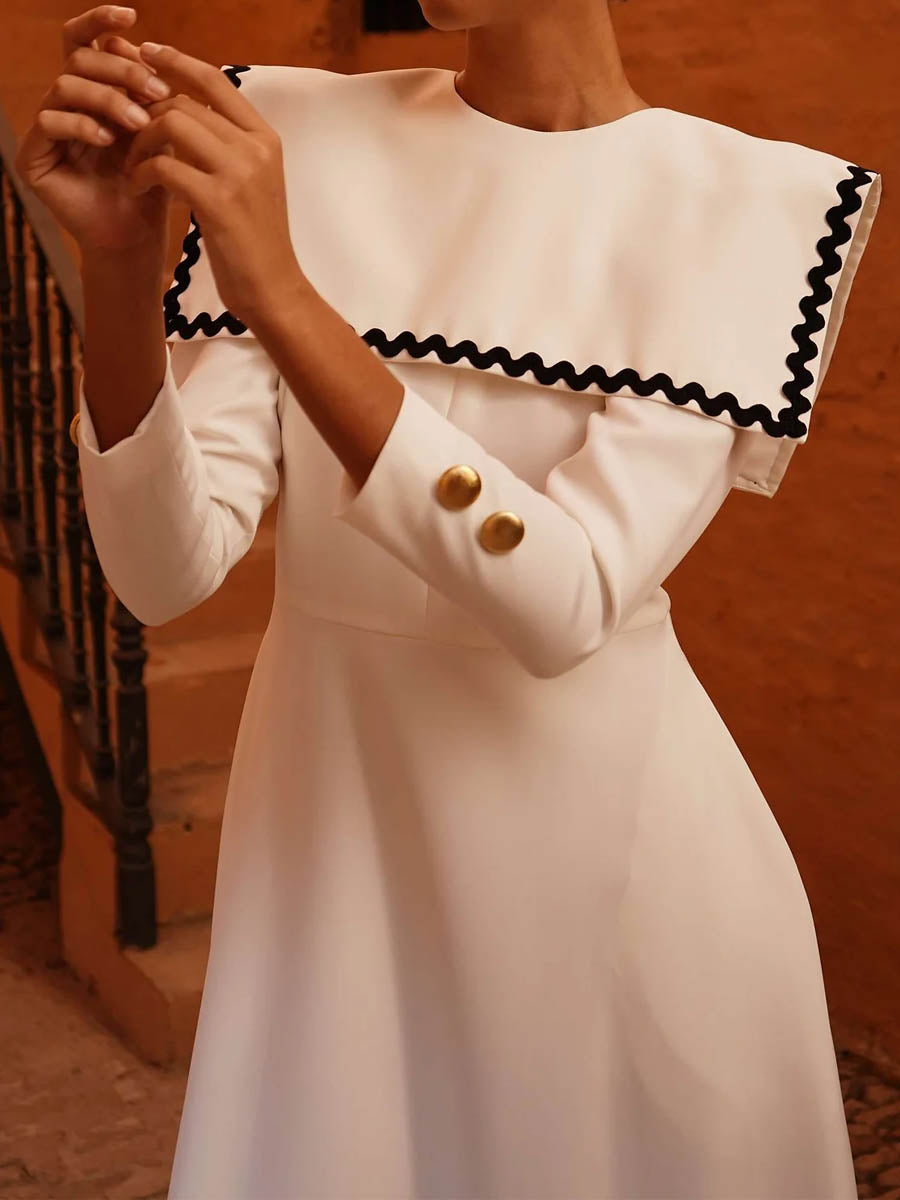 Elegant Button Up Maxi Dress