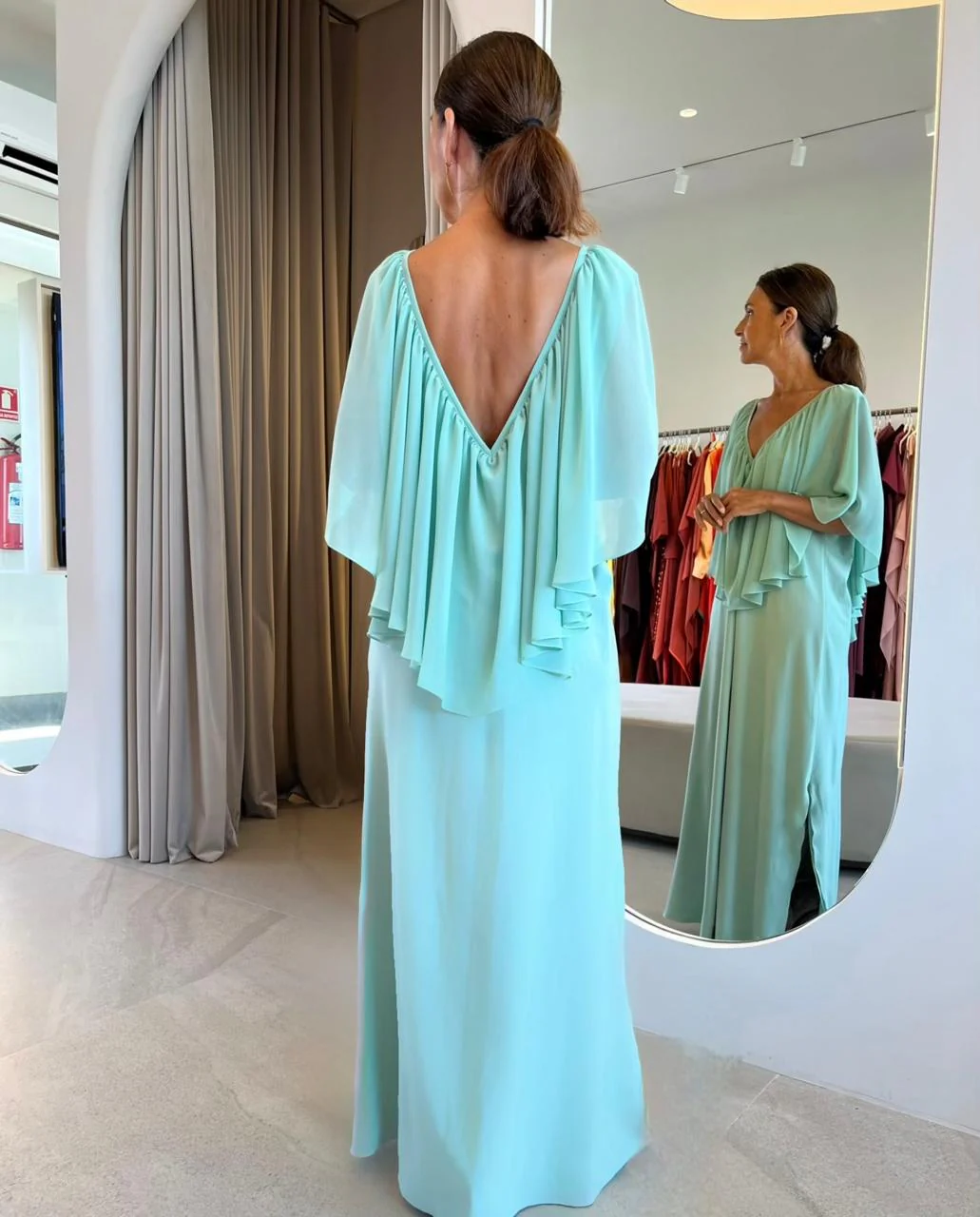 Mint Green Comfort Dress